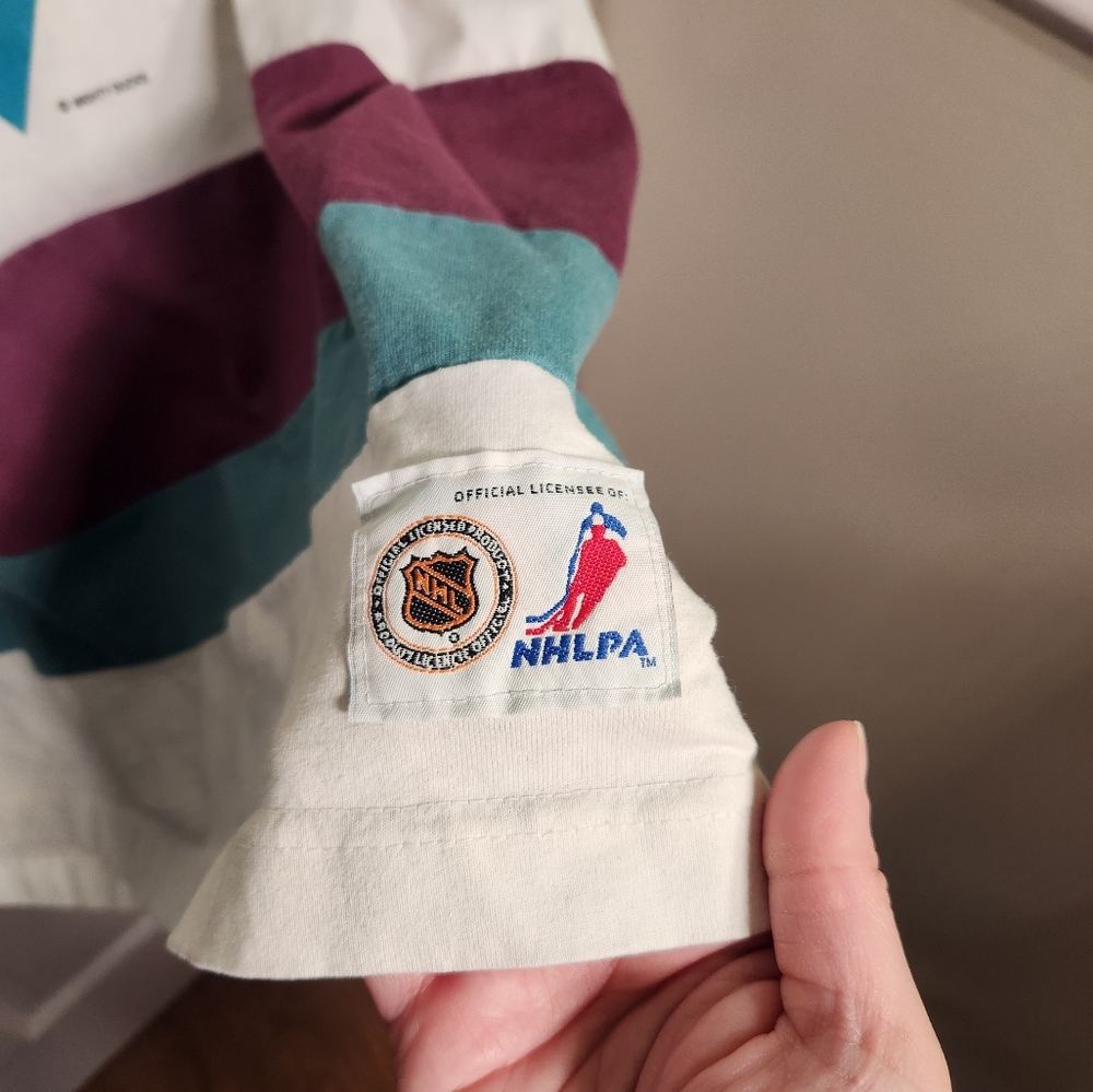 Vintage White & Maroon Hockey Jersey - Unbranded - Picture 3 of 9